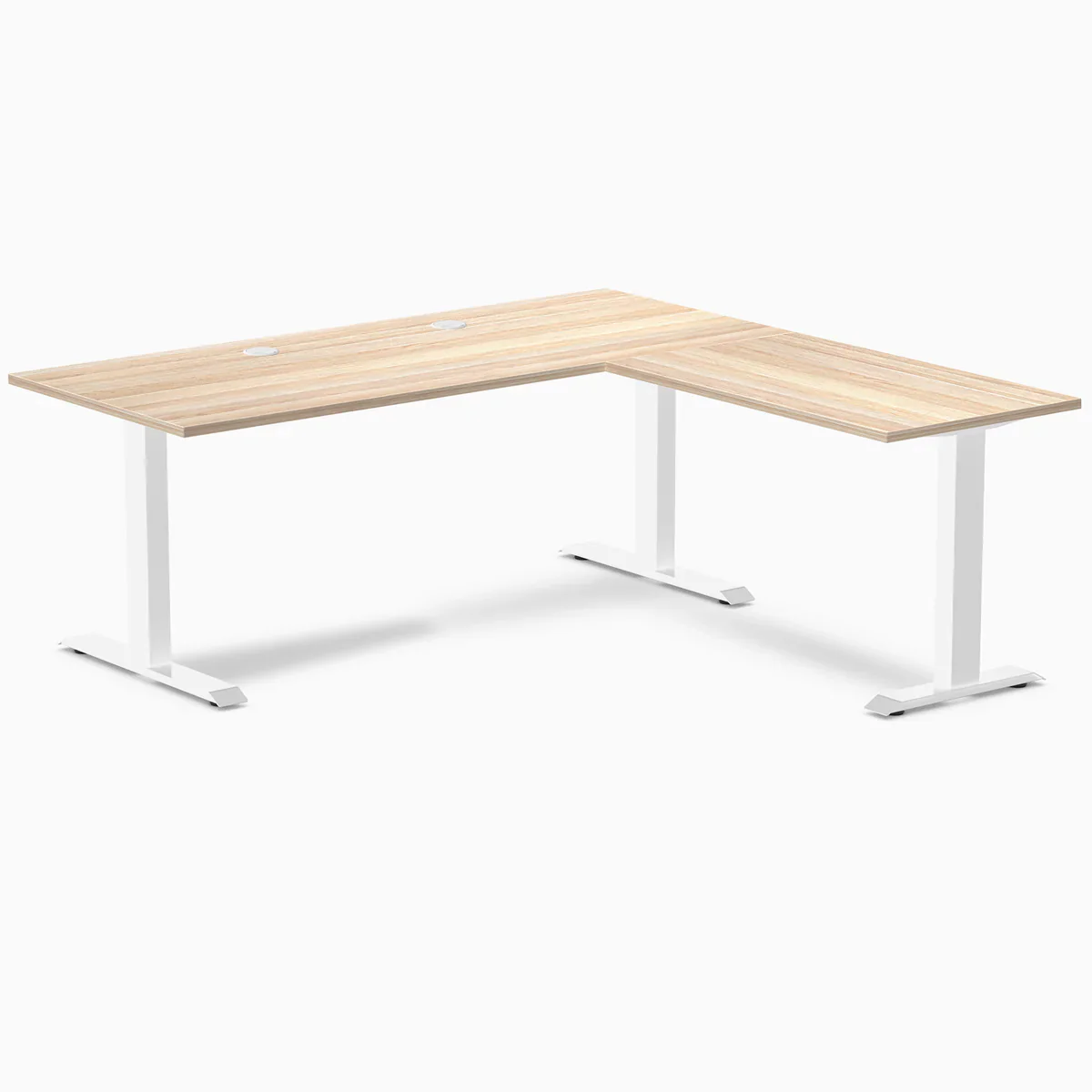 Desky Zero Laminate L-Shape Office Desk - Image 112