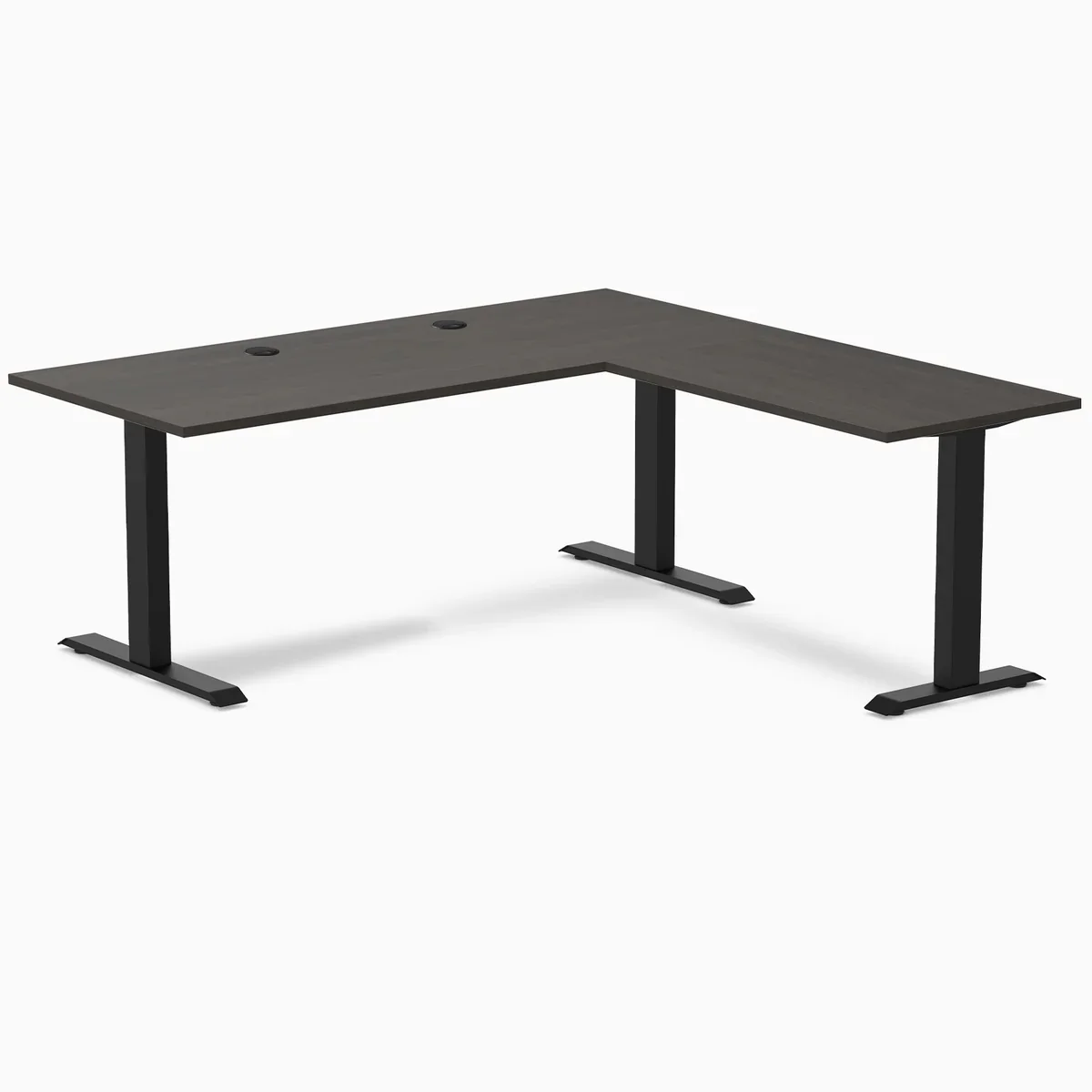 Desky Zero Laminate L-Shape Office Desk - Image 127