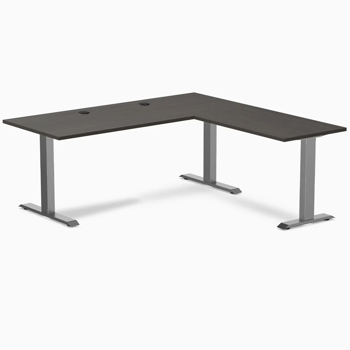 Desky Zero Laminate L-Shape Office Desk - Image 129