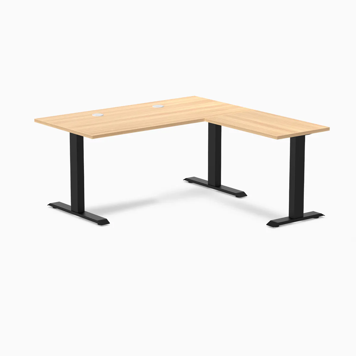 Desky Zero Laminate L-Shape Office Desk - Image 131