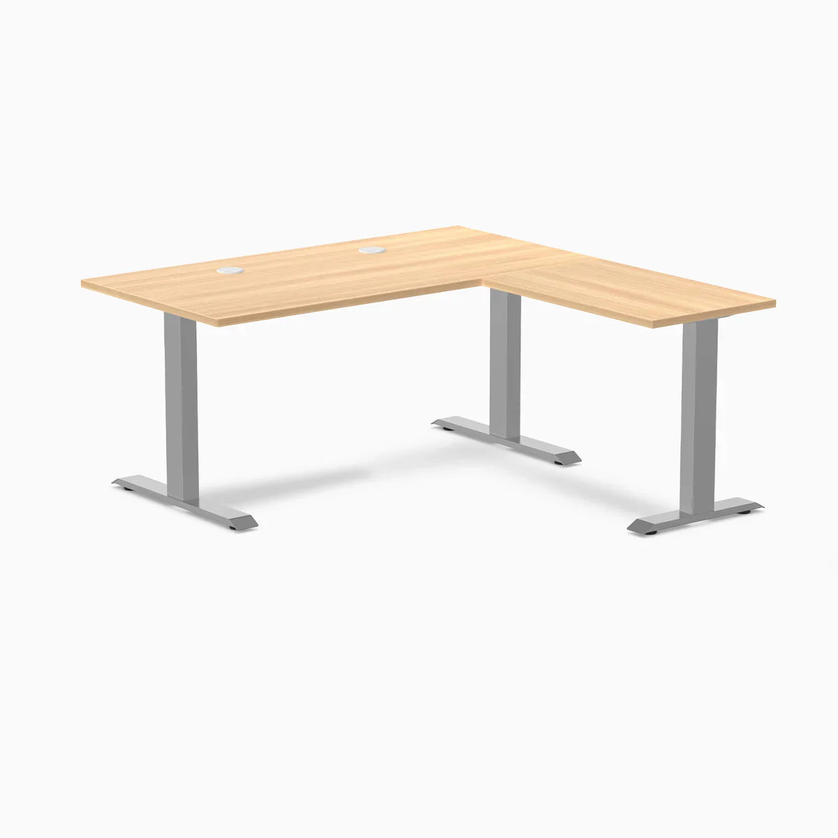 Desky Zero Laminate L-Shape Office Desk - Image 134