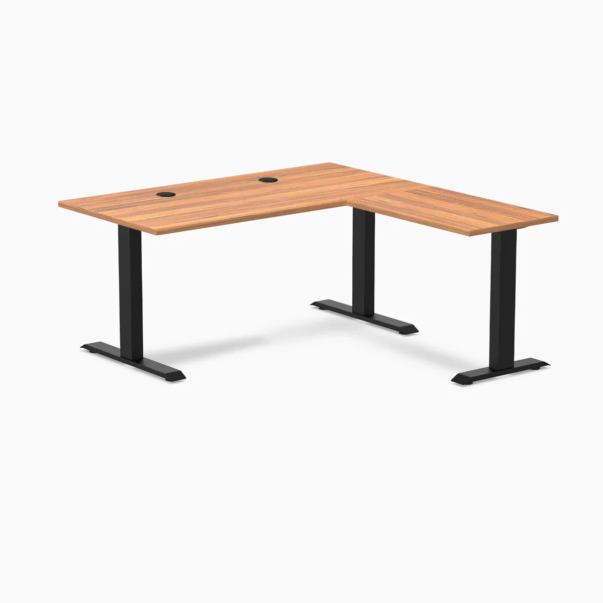Desky Zero Laminate L-Shape Office Desk - Image 139