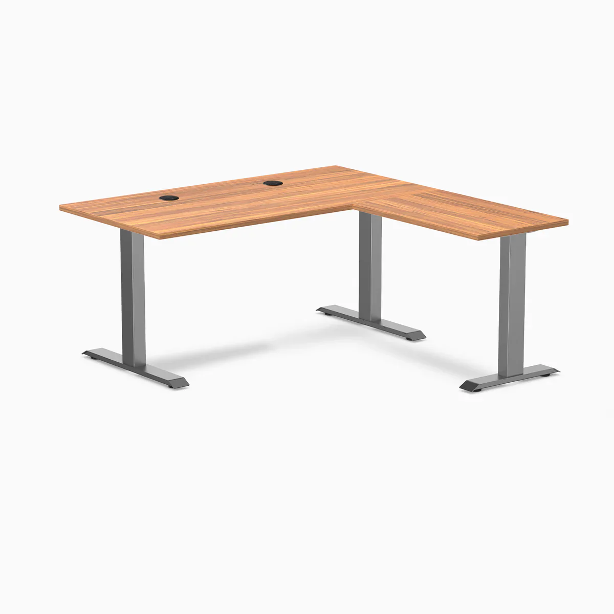 Desky Zero Laminate L-Shape Office Desk - Image 141