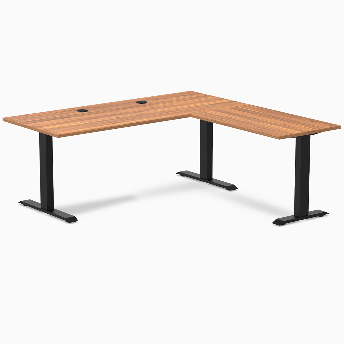 Desky Zero Laminate L-Shape Office Desk - Image 143