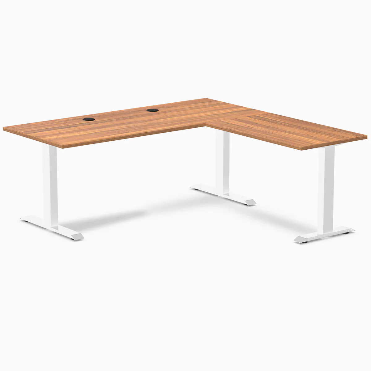 Desky Zero Laminate L-Shape Office Desk - Image 144