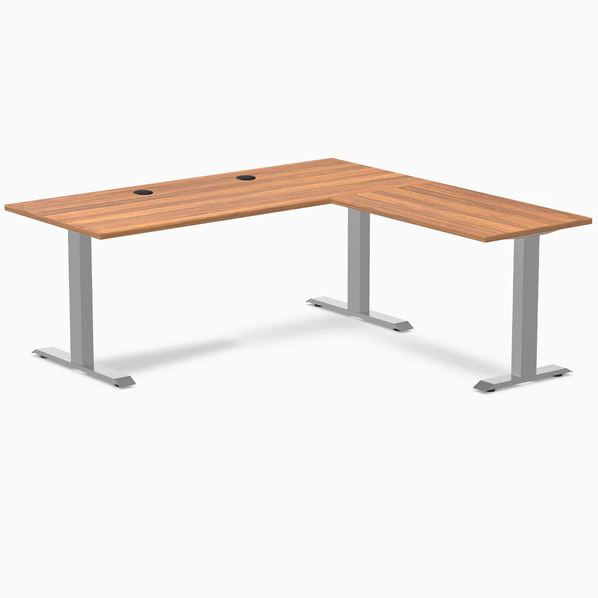 Desky Zero Laminate L-Shape Office Desk - Image 146