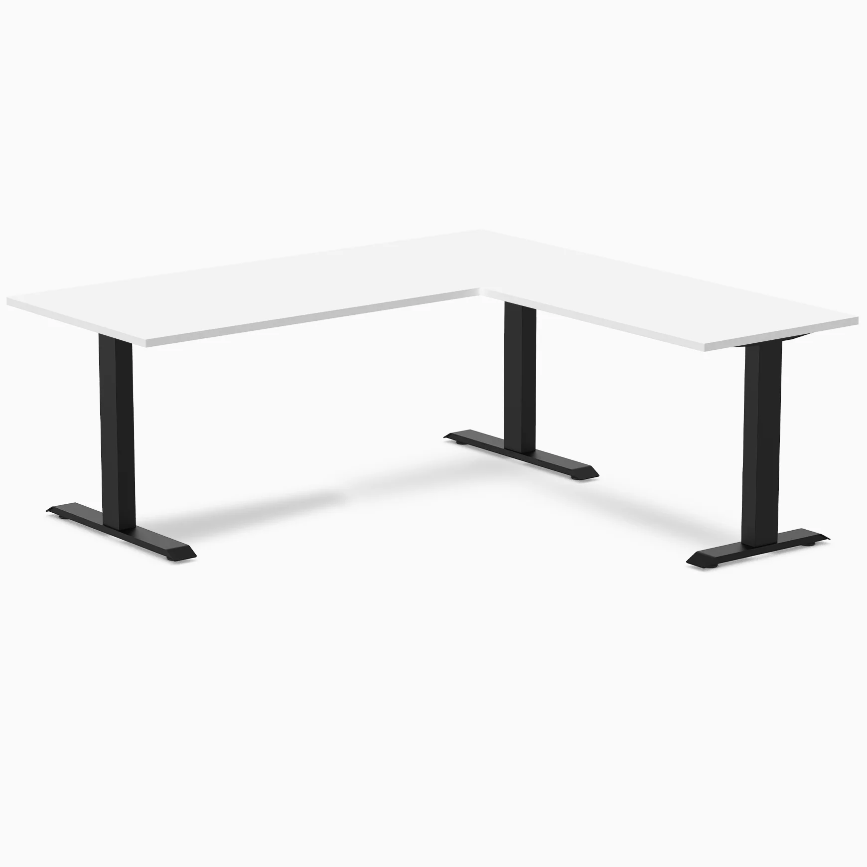 Desky Zero Laminate L-Shape Office Desk - Image 15