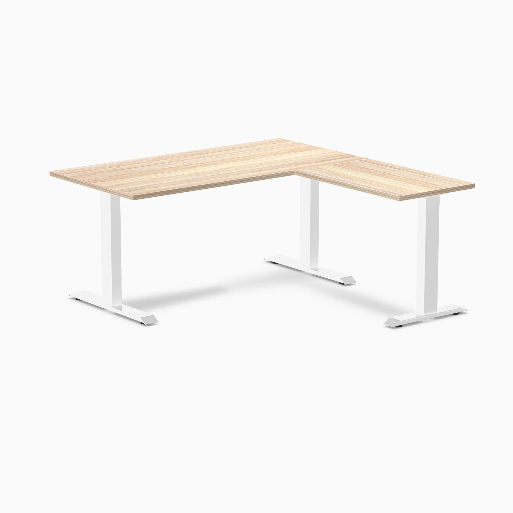 Desky Zero Laminate L-Shape Office Desk - Image 28