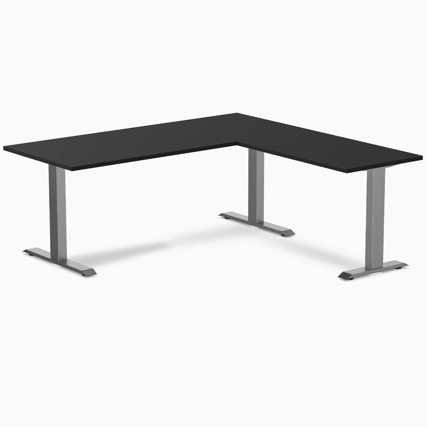 Desky Zero Laminate L-Shape Office Desk - Image 42