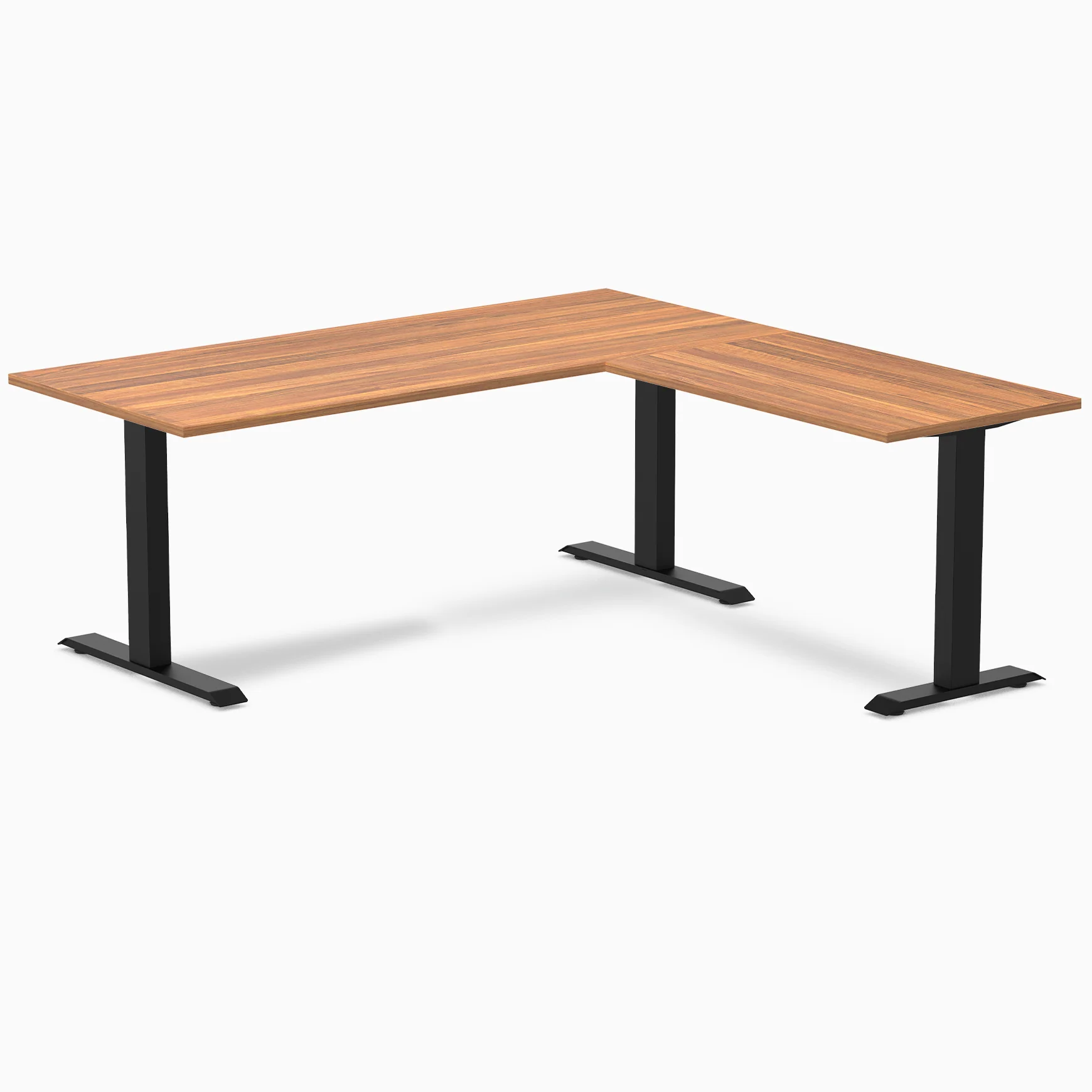 Desky Zero Laminate L-Shape Office Desk - Image 55