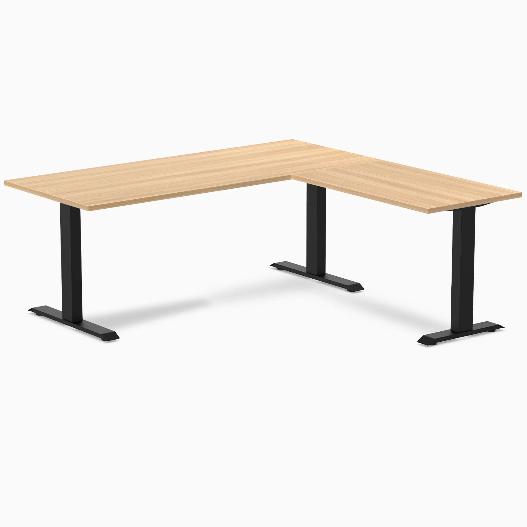 Desky Zero Laminate L-Shape Office Desk - Image 71