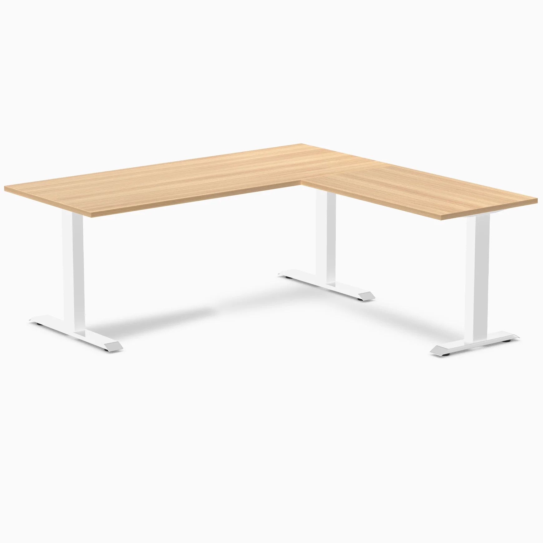Desky Zero Laminate L-Shape Office Desk - Image 72