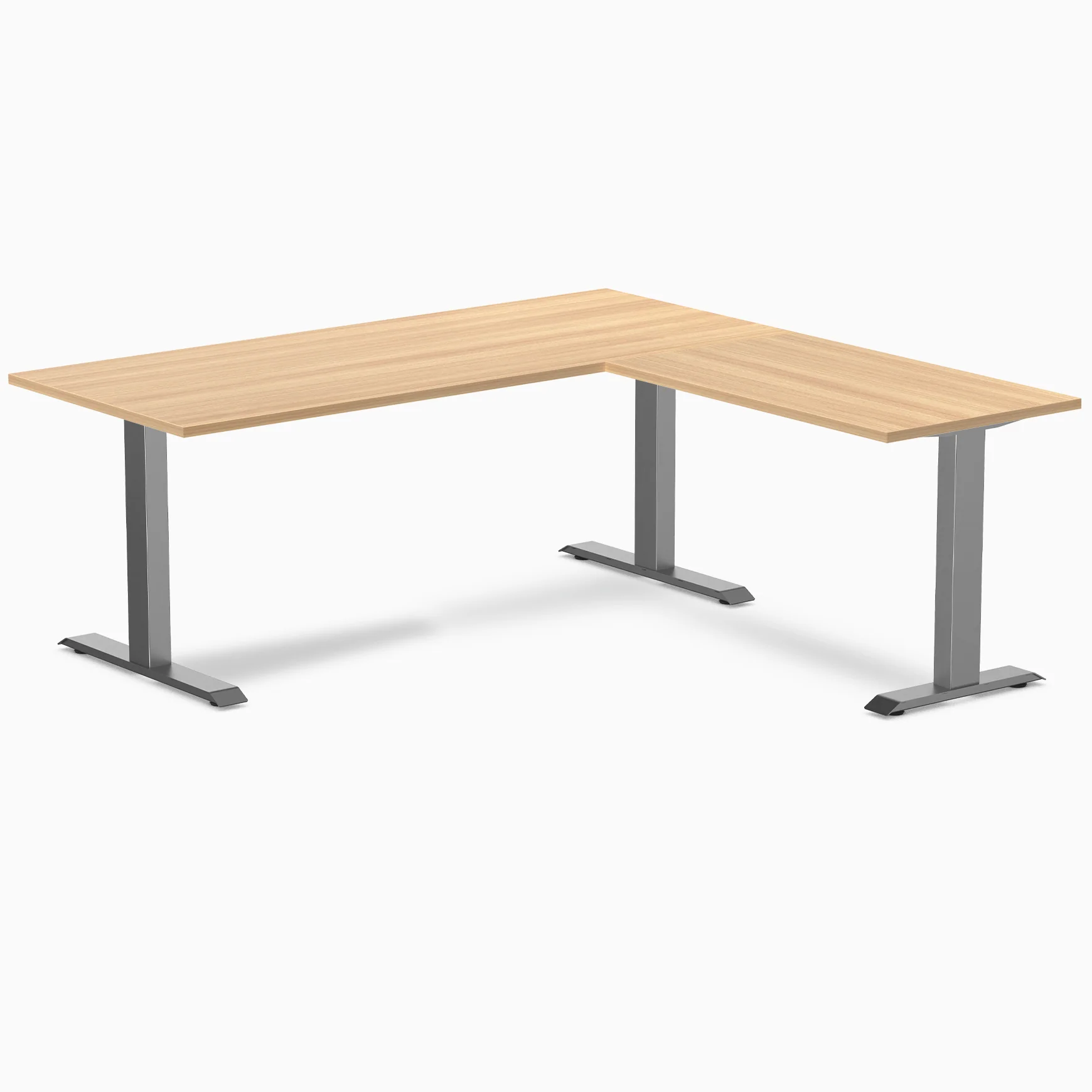 Desky Zero Laminate L-Shape Office Desk - Image 73