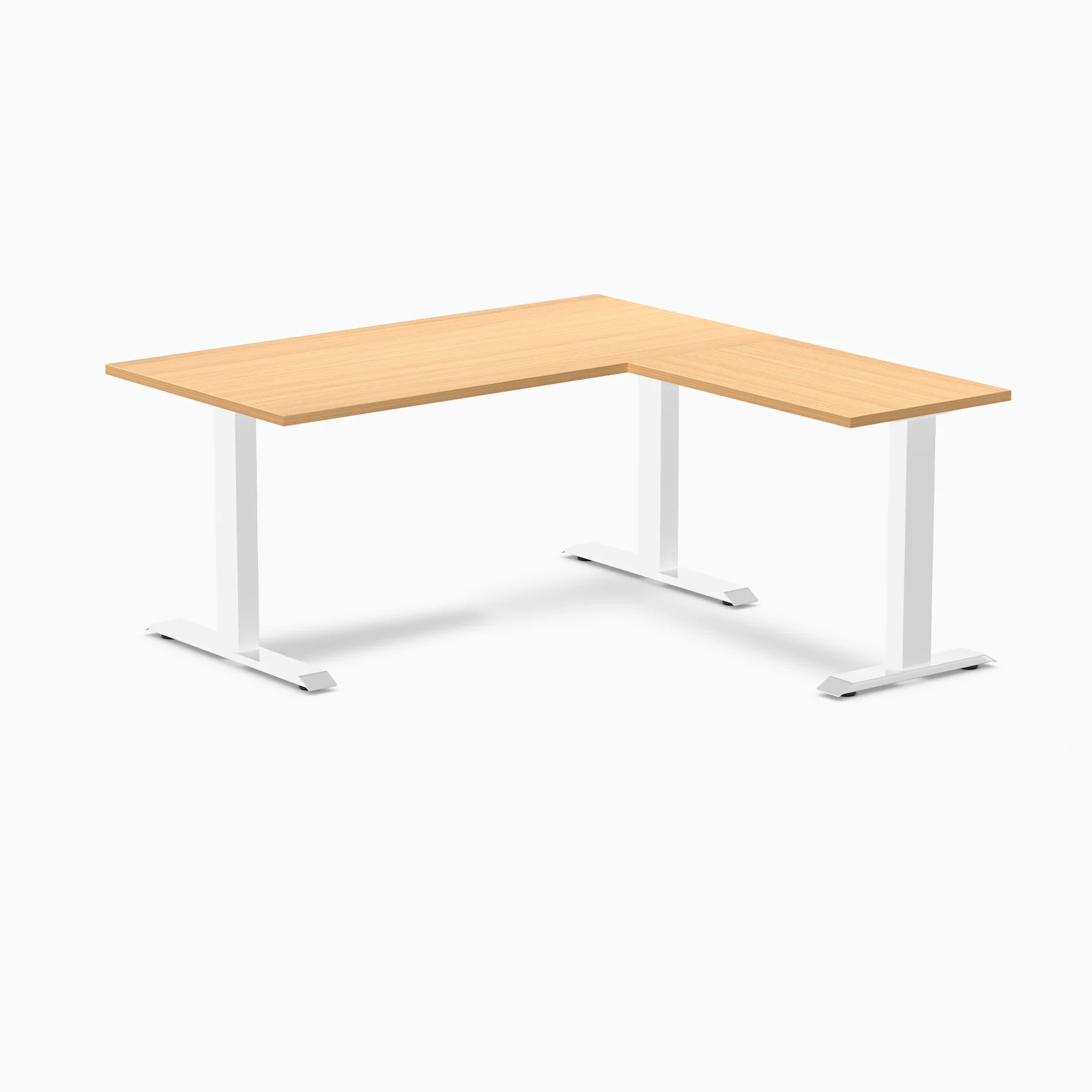 Desky Zero Laminate L-Shape Office Desk - Image 77