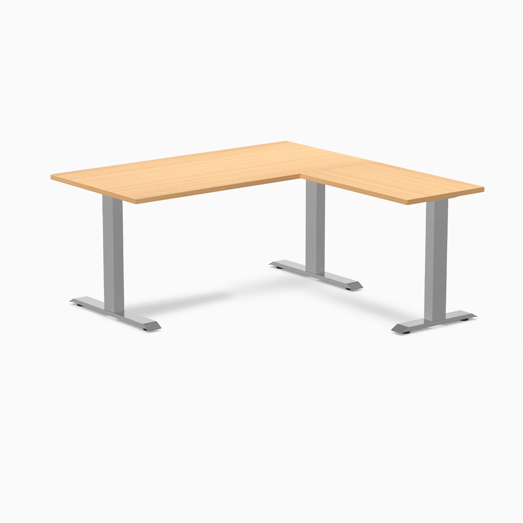 Desky Zero Laminate L-Shape Office Desk - Image 78