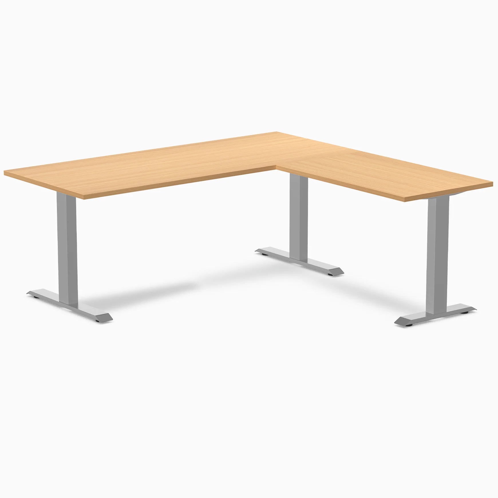 Desky Zero Laminate L-Shape Office Desk - Image 82