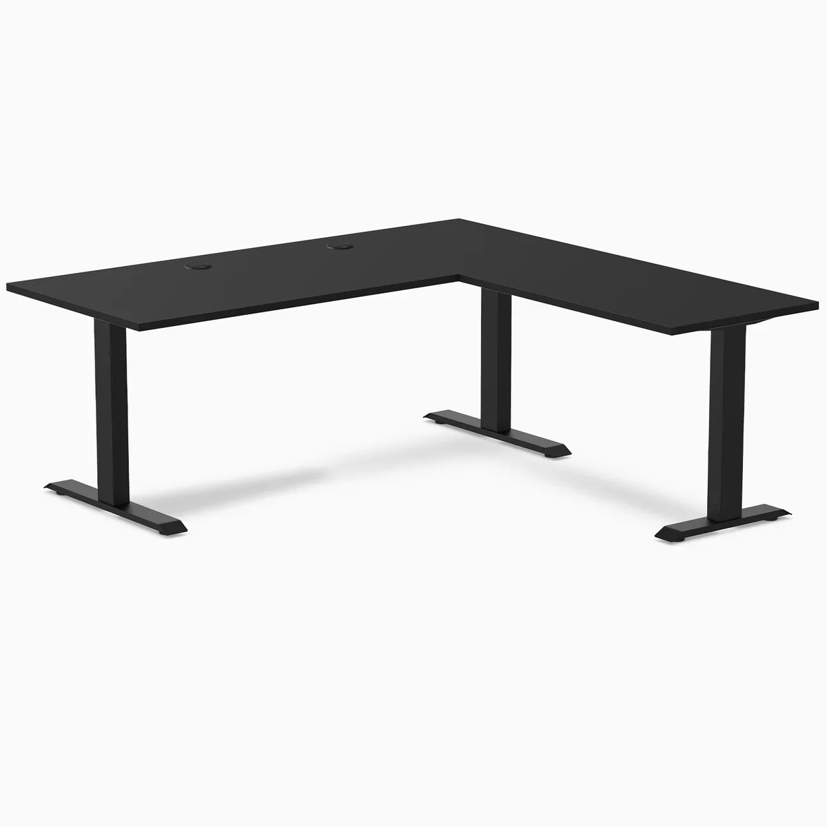 Desky Zero Laminate L-Shape Office Desk - Image 95