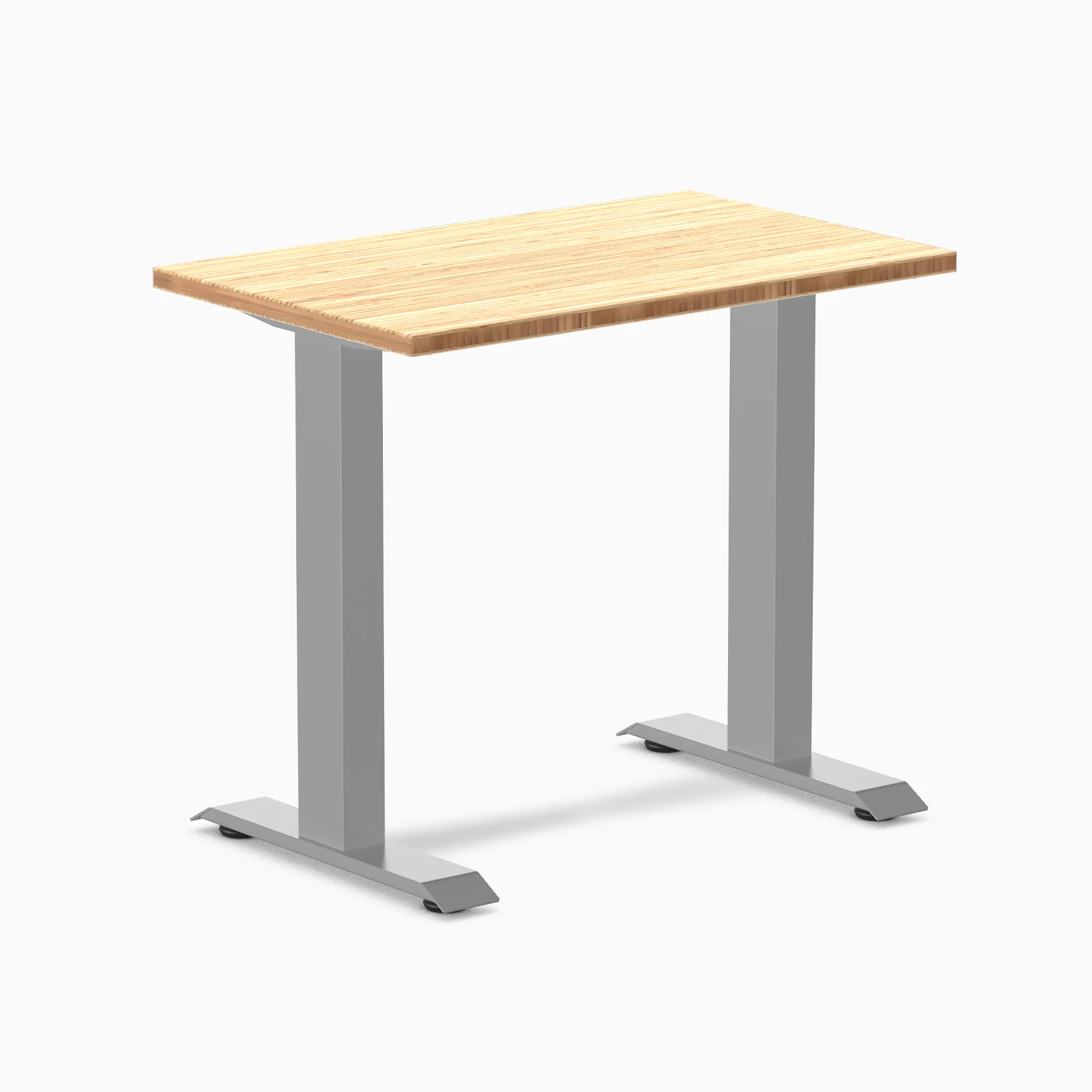 Desky Zero Mini Bamboo Office Desk - Image 6