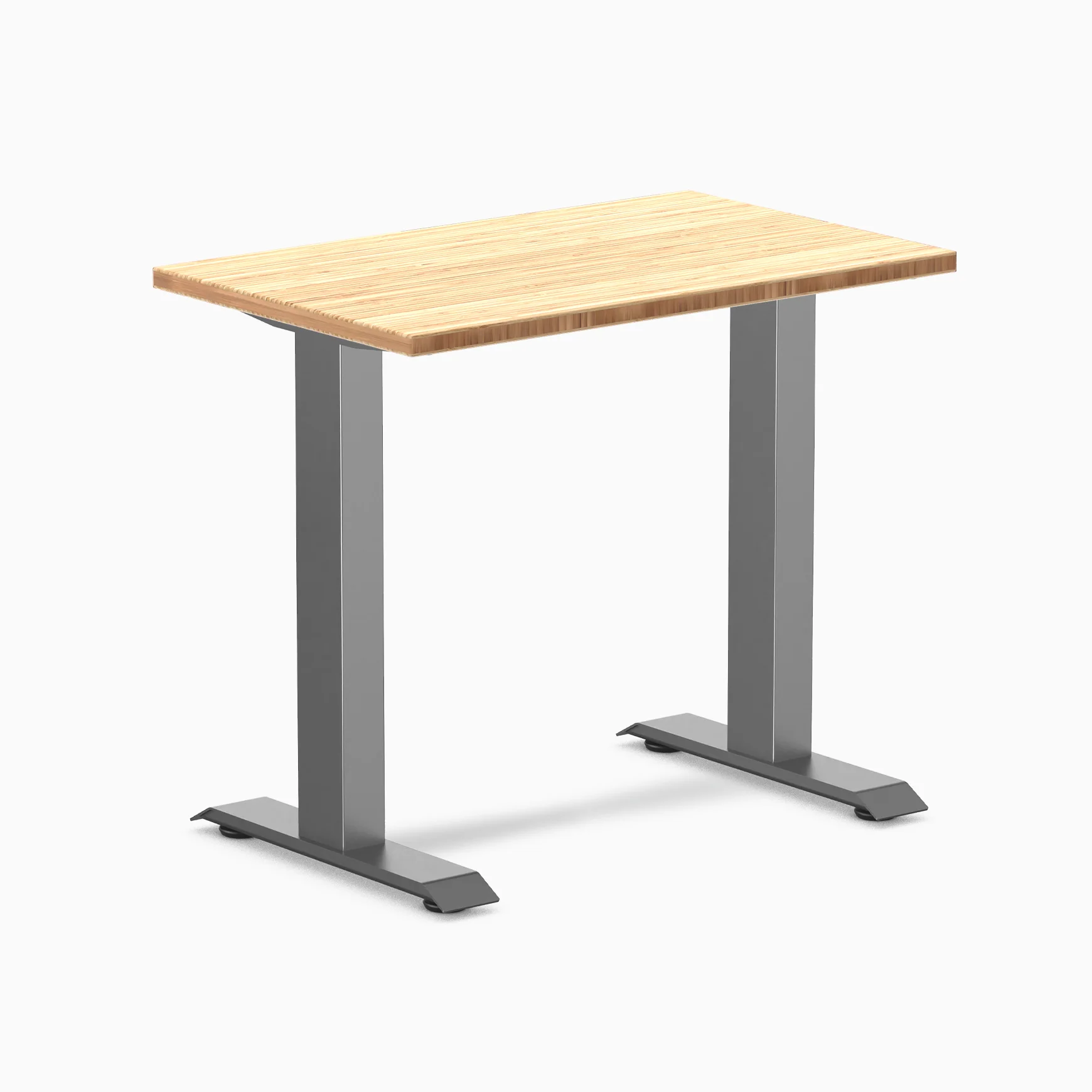 Desky Zero Mini Bamboo Office Desk - Image 8