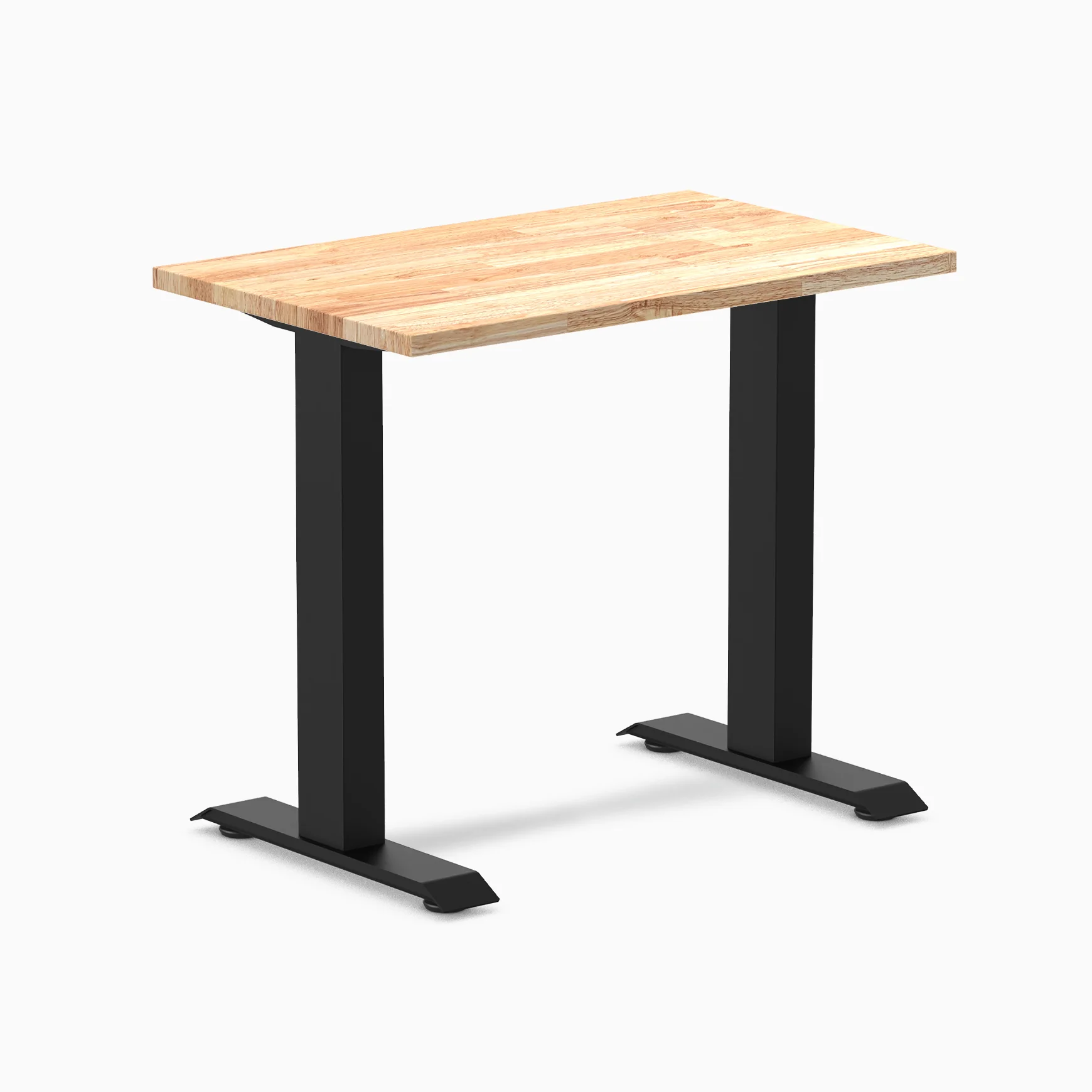 Desky Zero Mini Rubberwood Office Desk - Image 22