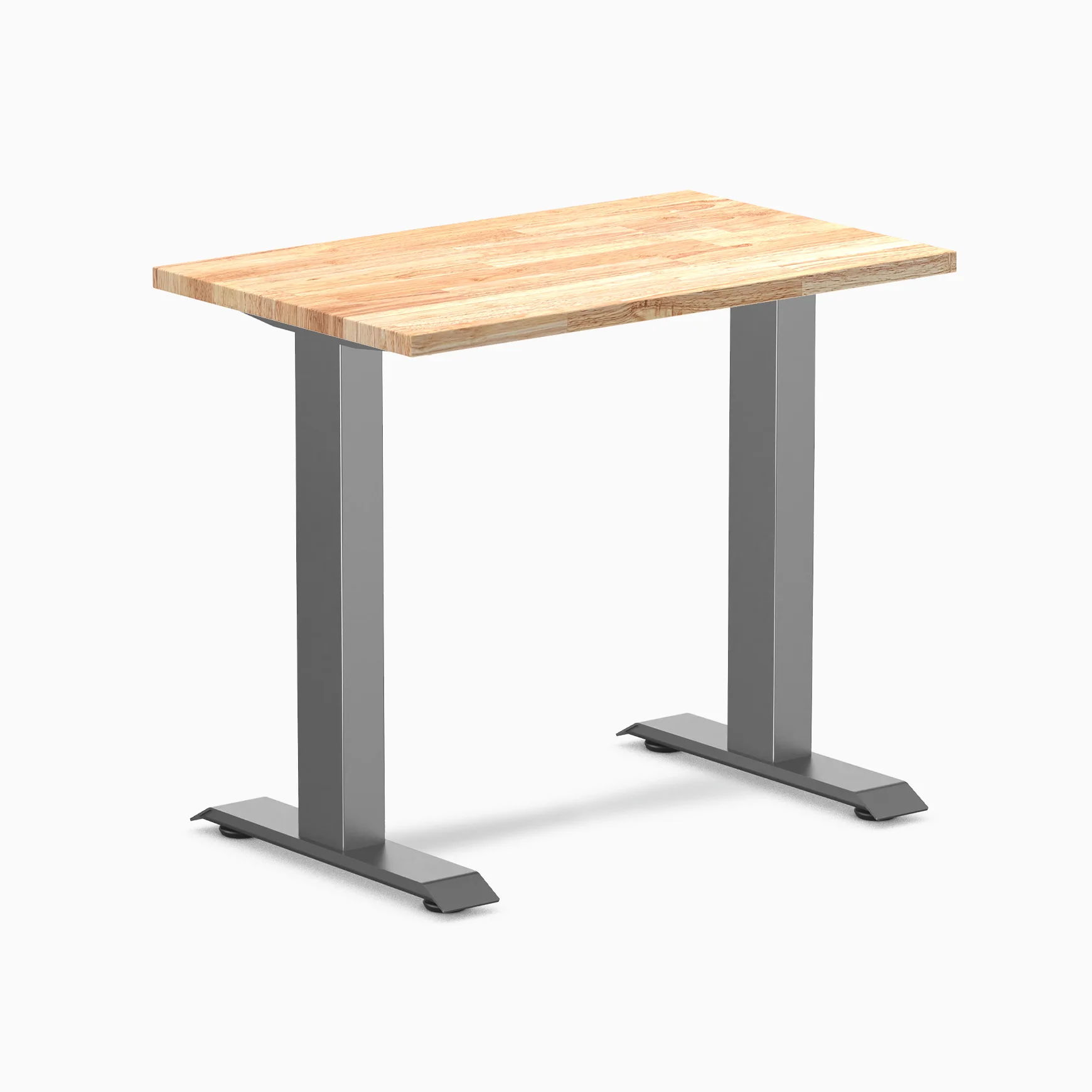 Desky Zero Mini Rubberwood Office Desk - Image 26