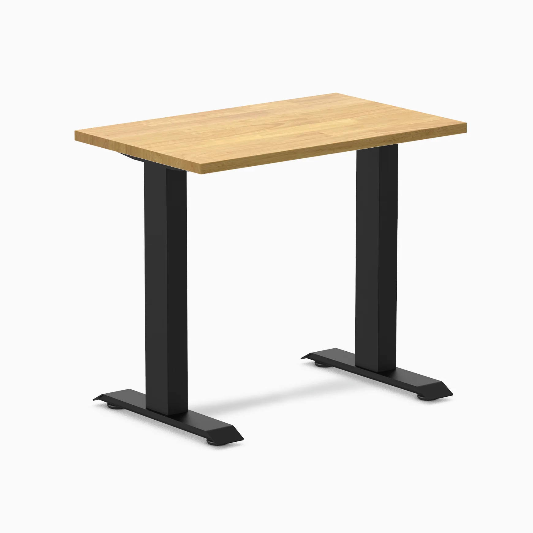 Desky Zero Mini Rubberwood Office Desk - Image 31