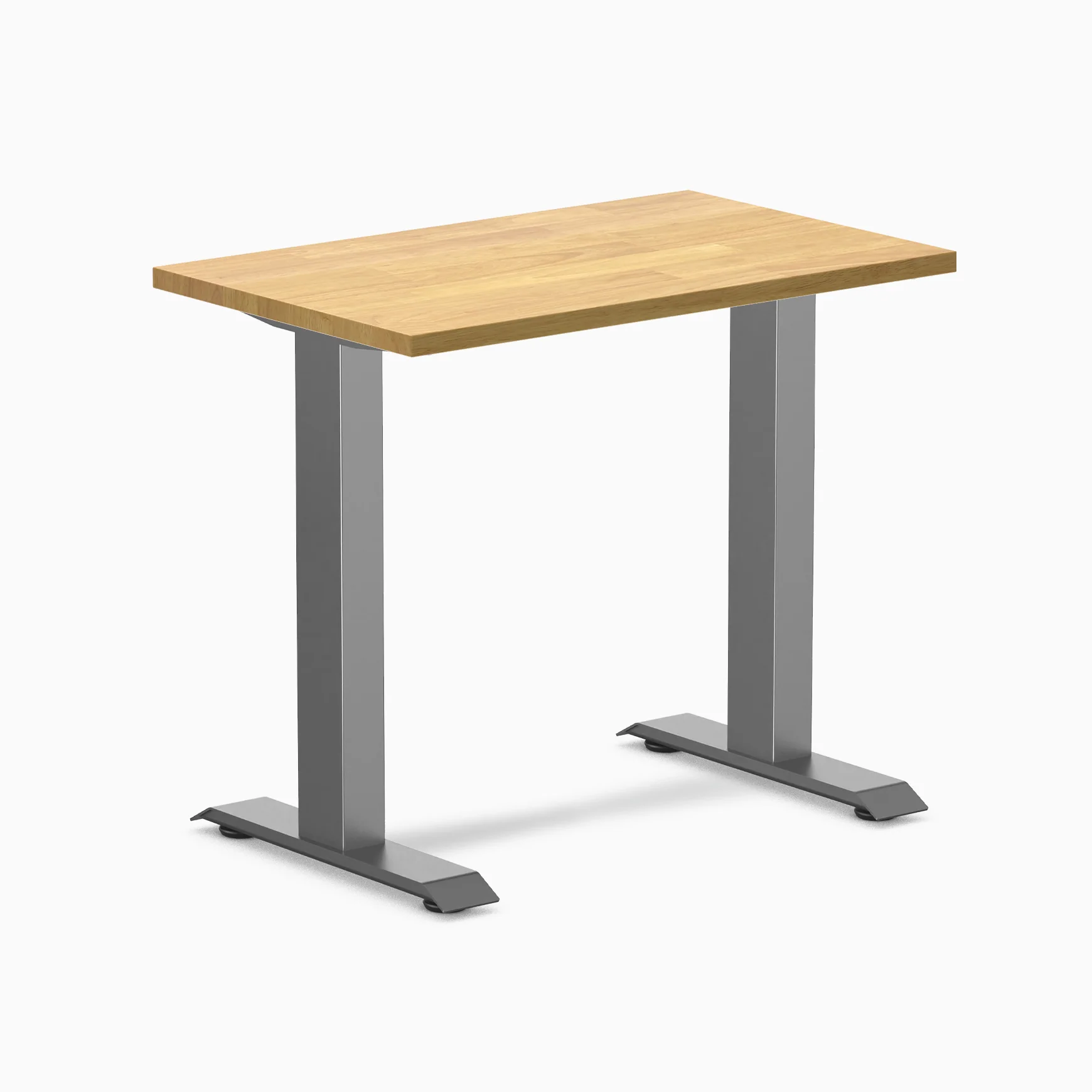 Desky Zero Mini Rubberwood Office Desk - Image 32