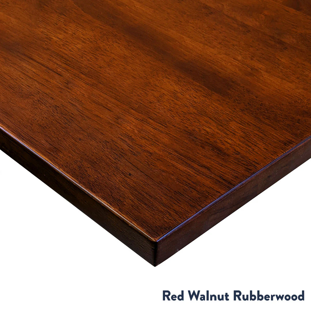 Desky Zero Mini Rubberwood Office Desk - Image 4