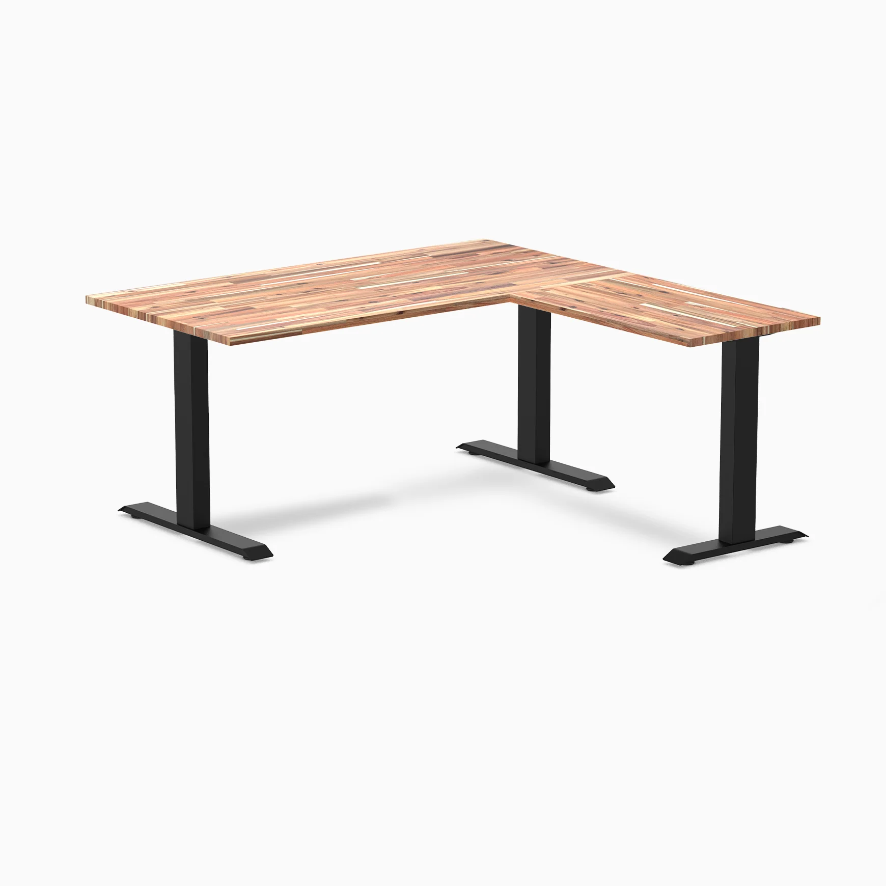 Desky Zero Softwood L-Shape Office Desk - Image 5