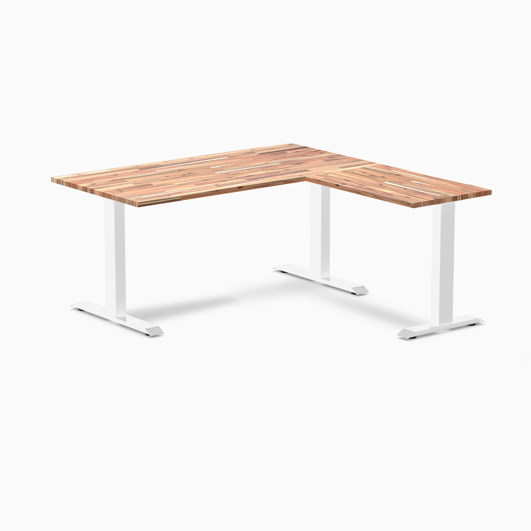 Desky Zero Softwood L-Shape Office Desk - Image 6
