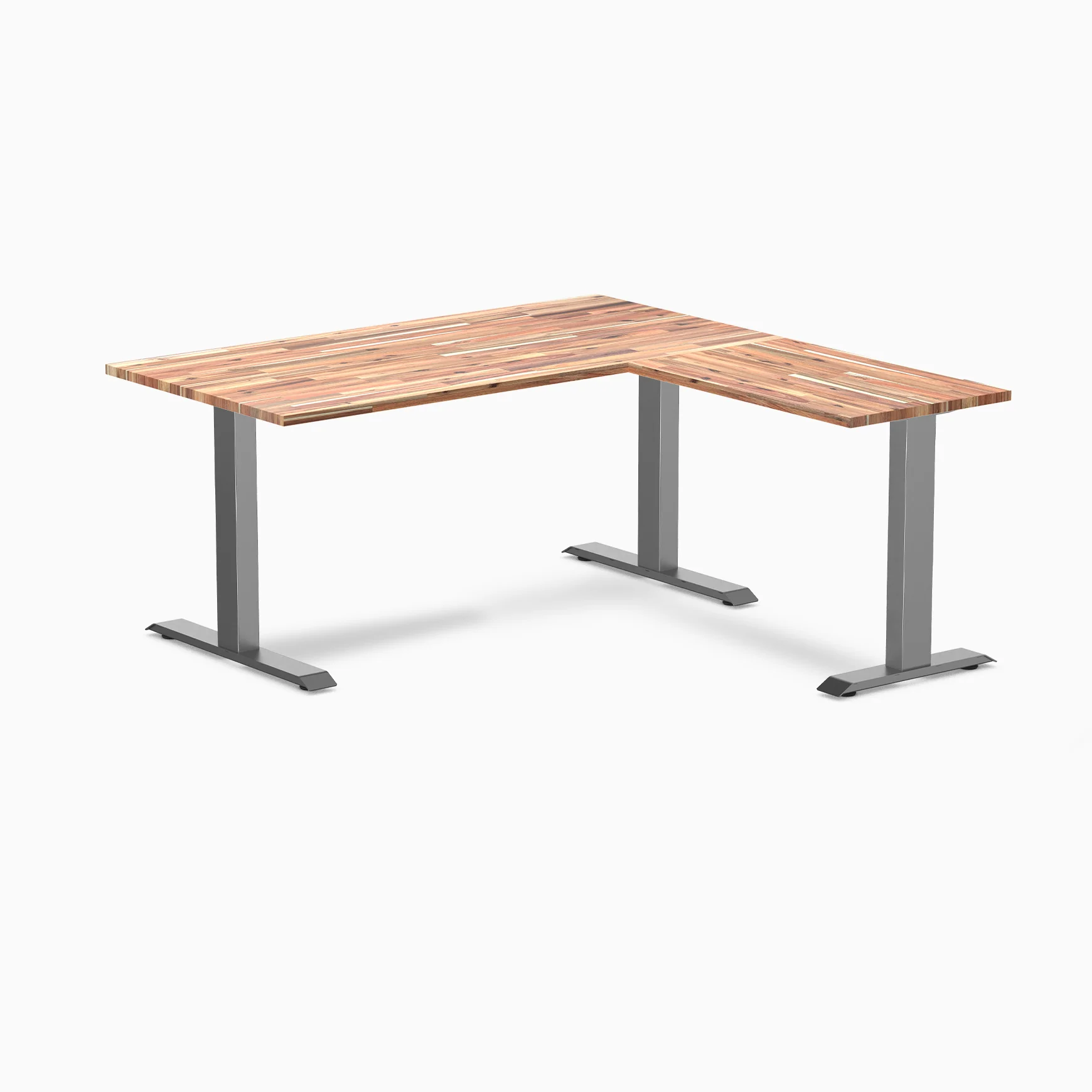Desky Zero Softwood L-Shape Office Desk - Image 7